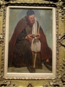 Corot Moine lisant