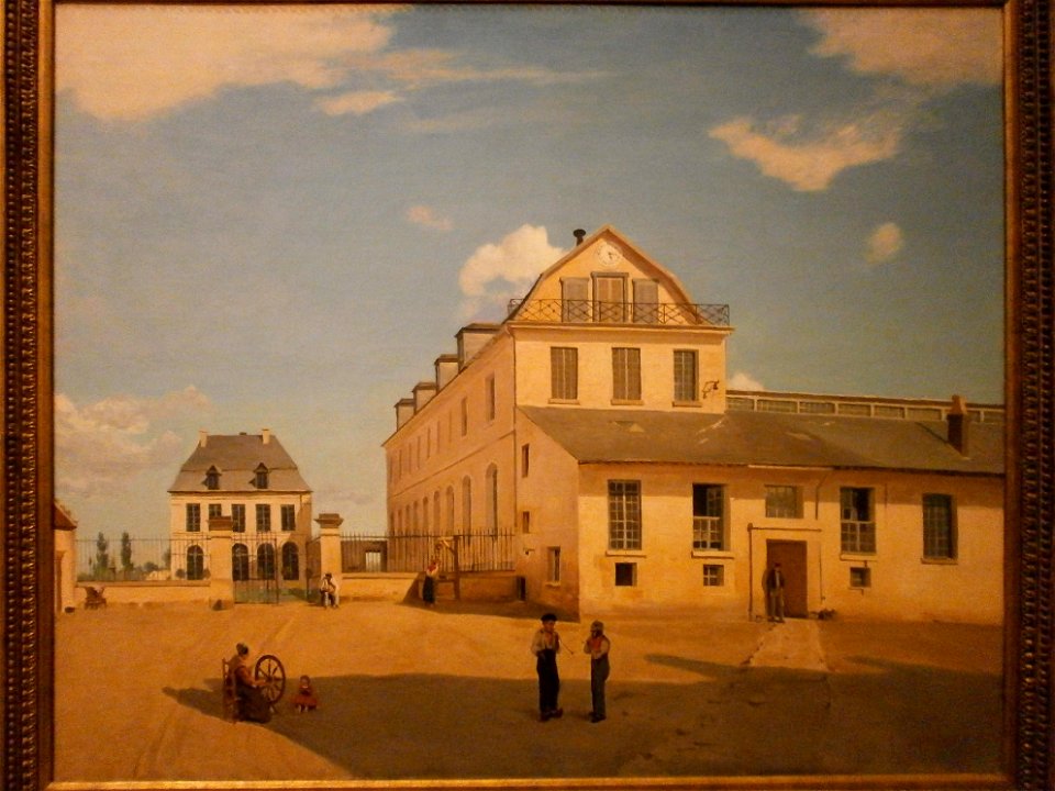 House and Factory of Monsieur Henry (Camille Corot)