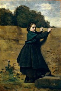 CamilleCorot-La curieuse