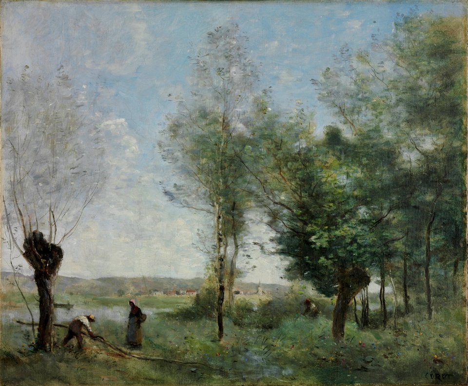Camille Corot - Souvenir of Coubron - Google Art Project