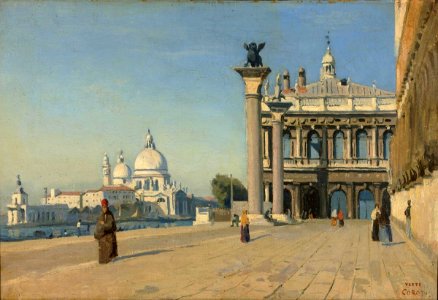 Corot - Morning in Venice - Pushkin