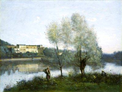 Jean-Baptiste Camille Corot - Ville-d’Avray. Free illustration for personal and commercial use.