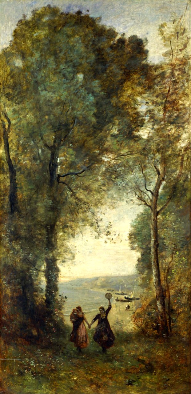 Jean-Baptiste Camille Corot - Reminiscence of the Beach of Naples - Google Art Project