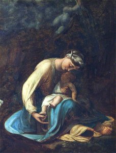 Correggio (c.1489-1534) (after) - The Madonna and Child with a White Rabbit (La zingarella) - 436110 - National Trust