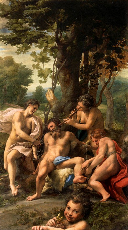 Correggio - Allegory of Vices - WGA05339