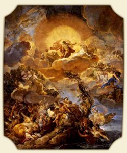 Corrado Giaquinto - The Birth of the Sun and the Triumph of Bacchus - WGA08964