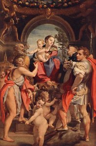 Correggio - Madonna with St George - WGA05332