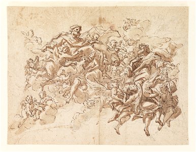 Corrado Giaquinto - Apotheosis of a Saint - Google Art Project