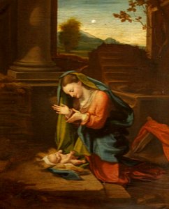 Correggio (c.1489-1534) (after) - The Virgin Adoring the Christ Child - 996479 - National Trust