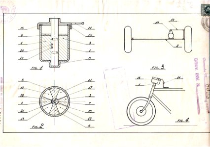 Corradino D'Ascanio, brevetto di ammortizzatore, 1939 - san dl SAN TXT-00003182 (page 2 crop)