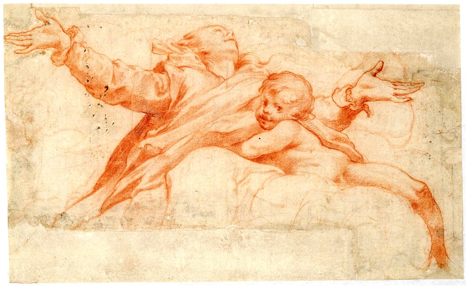 Correggio - After - The Virgin in the Assumption, after Correggio, 1895,0915.721