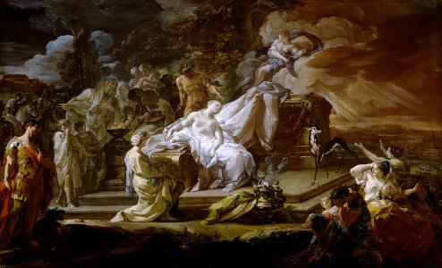 Corrado Giaquinto - The Sacrifice of Iphigenia, 1760