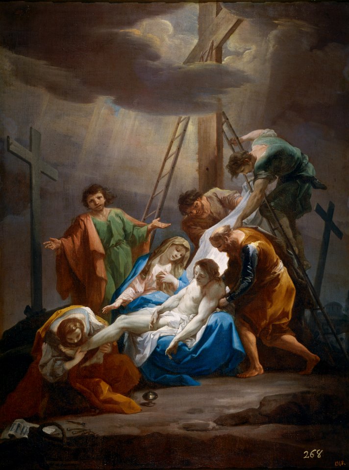 Corrado Giaquinto - El Descendimiento
