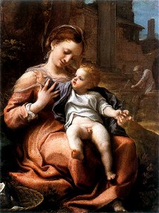 Correggio - Madonna of the Basket - WGA05326