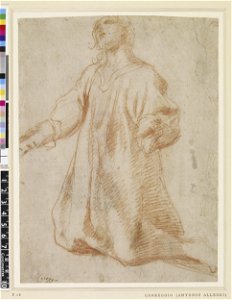 Correggio - Study of Christ in The Agony in the Garden, 1862,1011.200