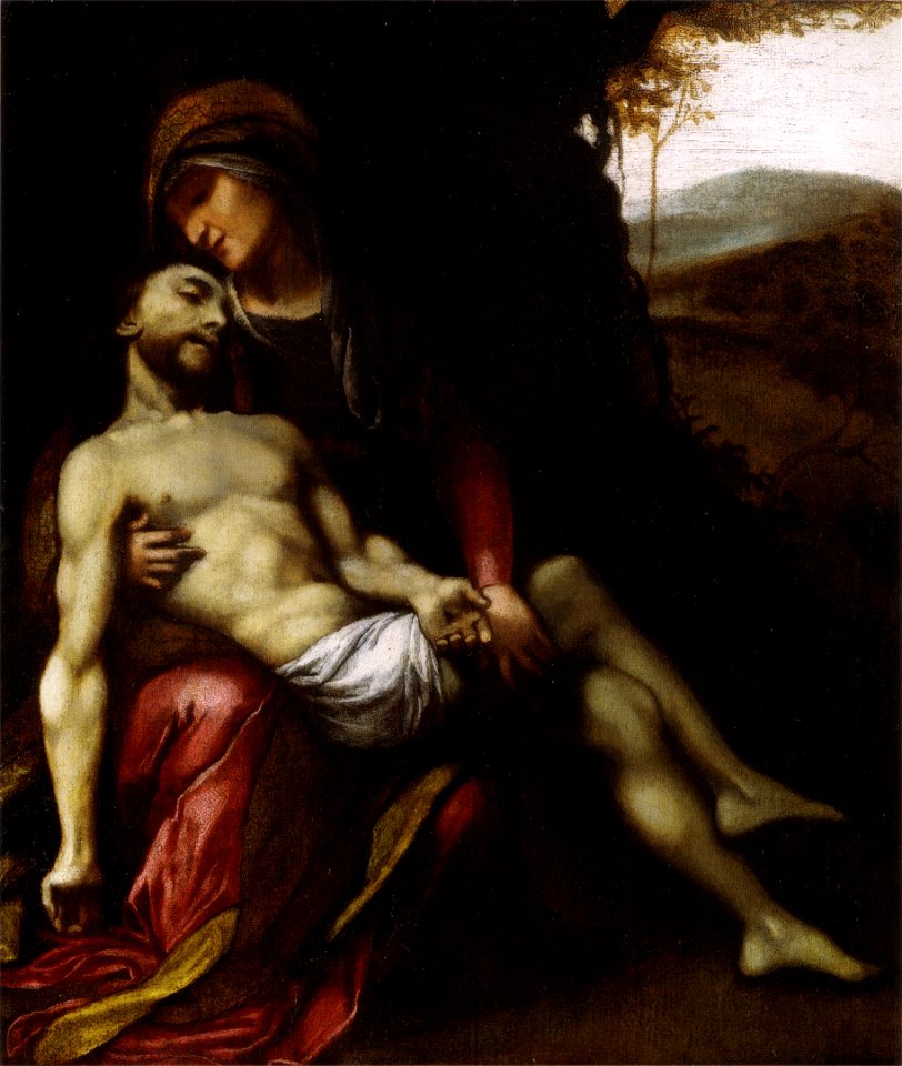 Correggio, pietà
