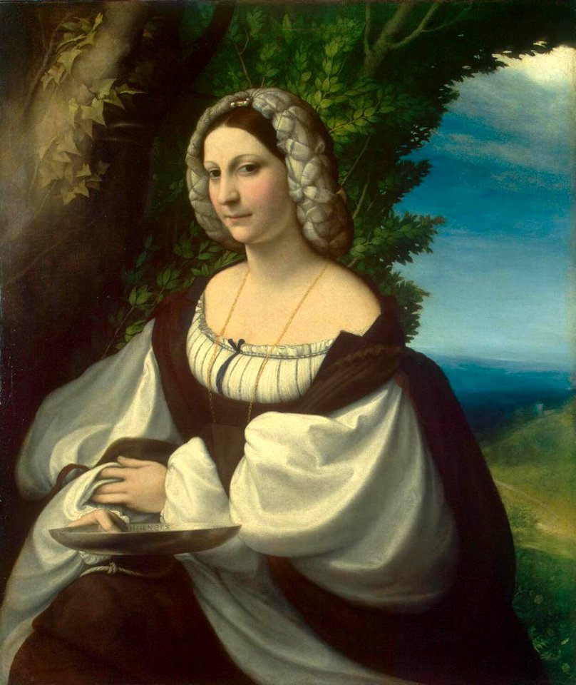 Correggio - Portrait of a Gentlewoman - WGA05354