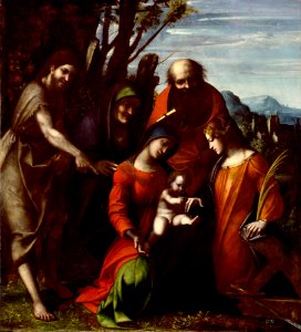 Correggio - The Mystic Marriage of Saint Catherine - 26.94 - Detroit Institute of Arts