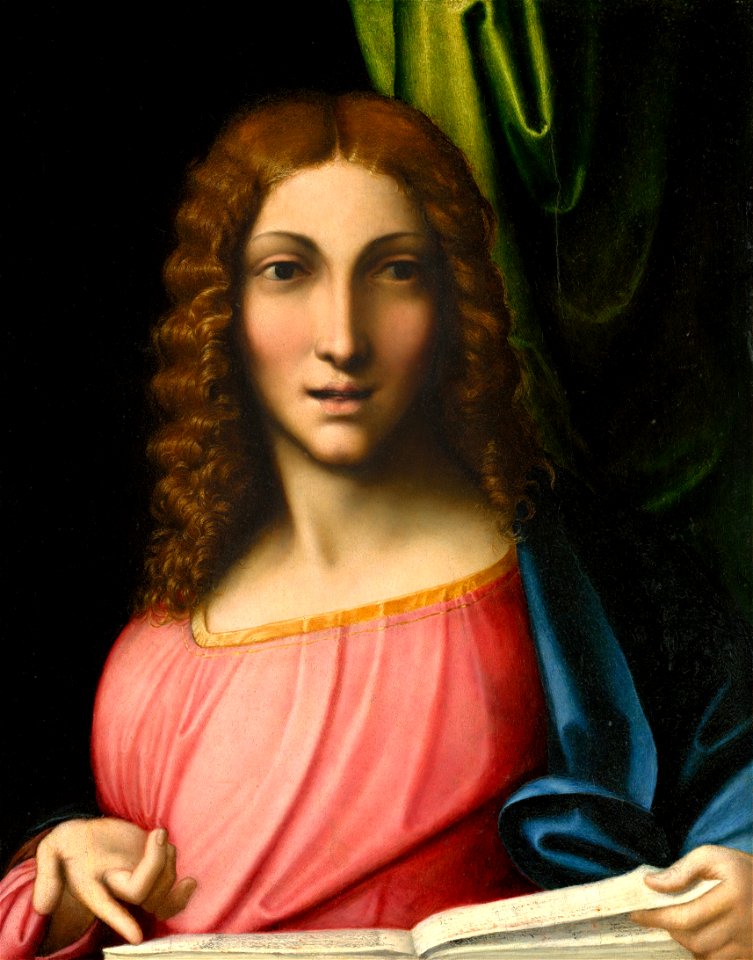 Correggio, salvator mundi