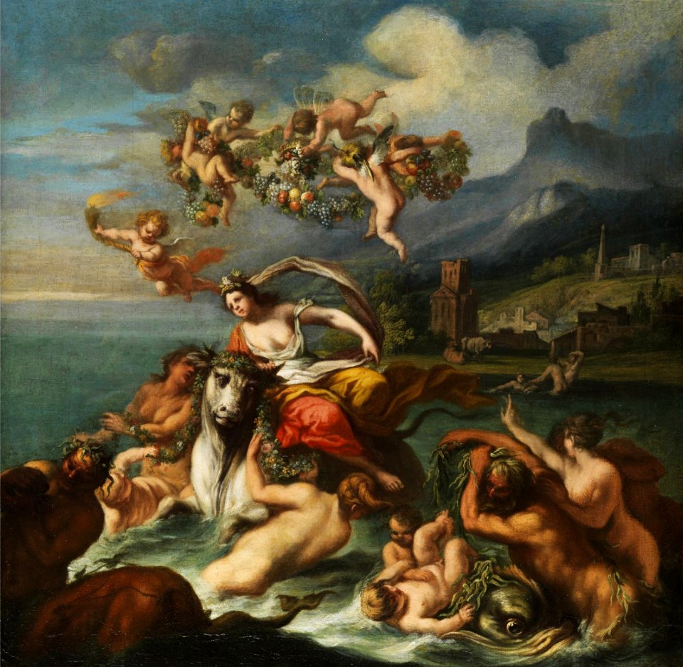Cortese (attrib) Rape of Europa