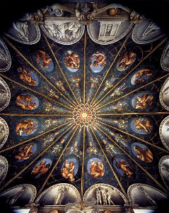Correggio, Camera di San Paolo, Parma 01