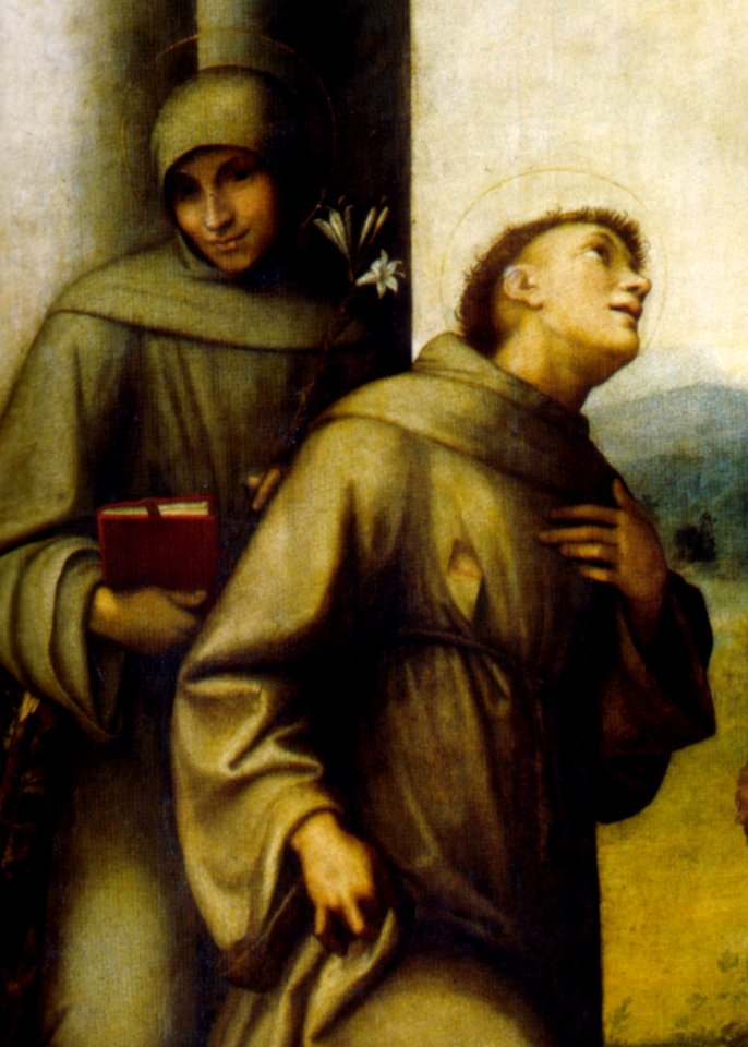 Correggio, madonna di s. francesco 02