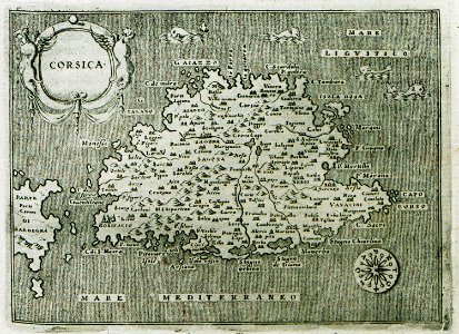 Corsica - Porcacchi Tomaso - 1620