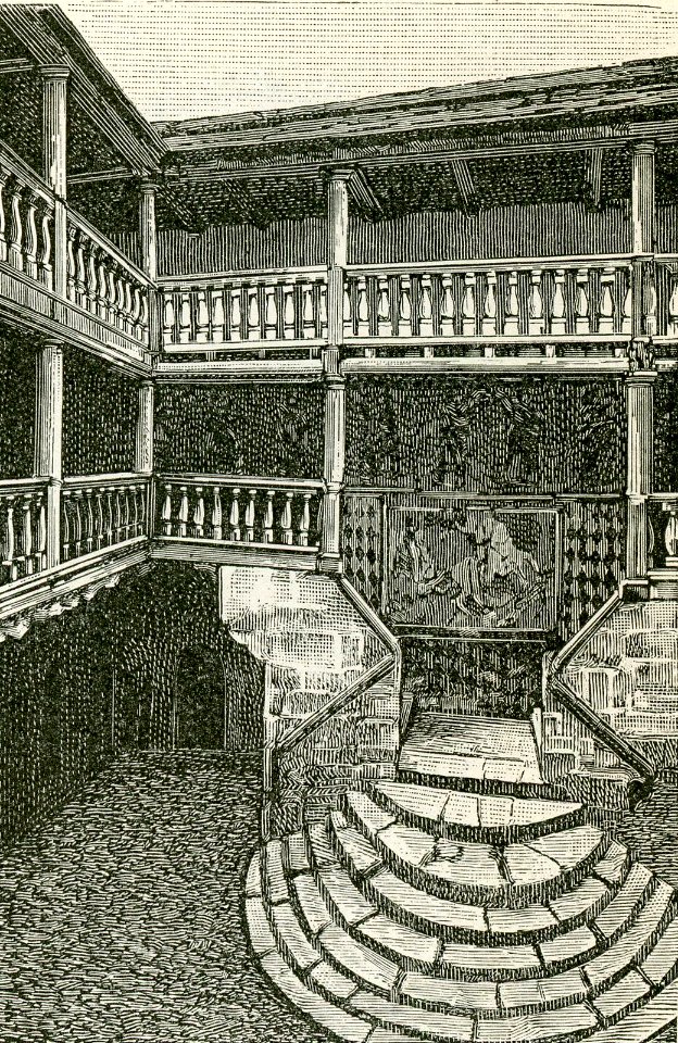 Cortile del Castello di Fénis