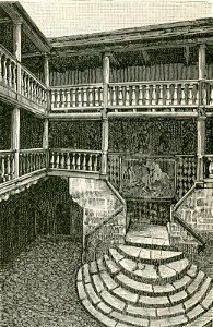 Cortile del Castello di Fénis