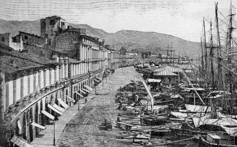 Corso Vittorio Emanuele, alla marina, in Messina