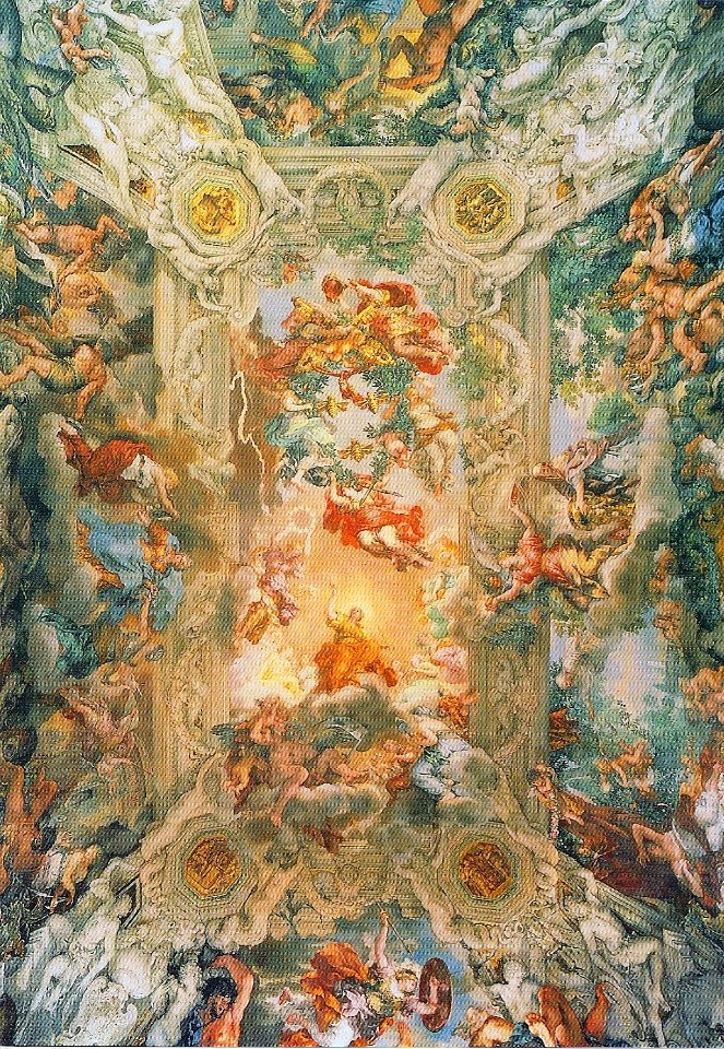 Cortona, Pietro da - La divina provvidenza (postcard)