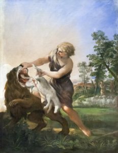 Pietro da Cortona - David che uccide il leone