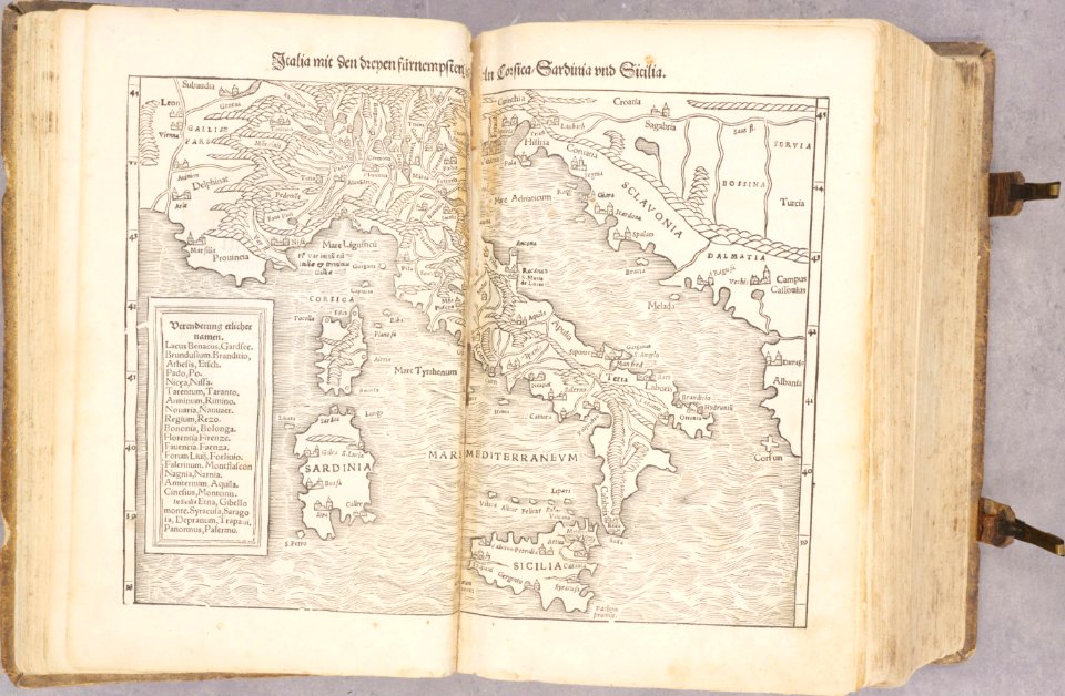 Cosmographia - Beschreibung aller Lender durch Sebastianum Munsterum (1545) 22