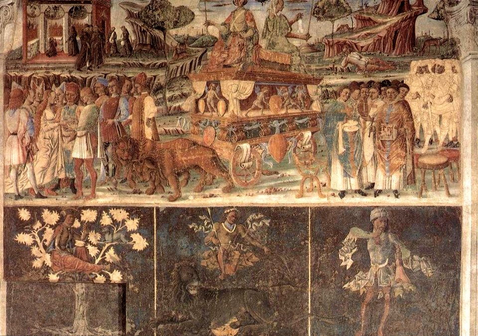 Cosmè Tura - Allegory of July - Triumph of Jupiter (detail) - WGA23128
