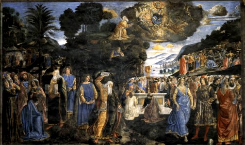 Cosimo Rosselli le Tavole della Legge