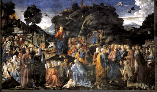Cosimo Rosselli Sermone della Montagna