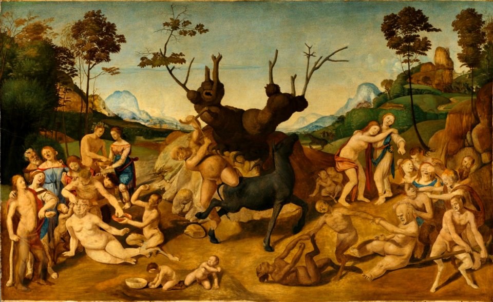 Piero di Cosimo - Disavventure di Sileno