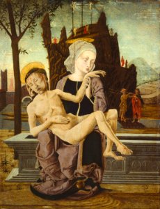 Cosimo Tura - Pietà - 1933.1037 - Art Institute of Chicago