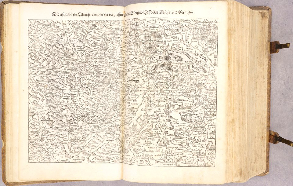 Cosmographia - Beschreibung aller Lender durch Sebastianum Munsterum (1545) 12