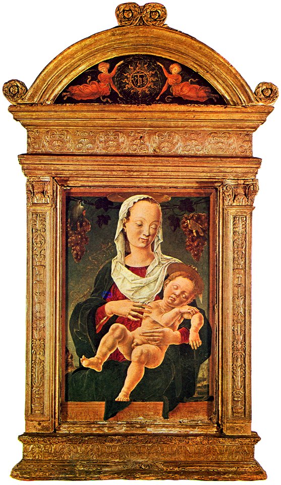Cosme Tura Madonna with the Sleeping Child
