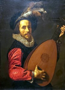 Coster Adam de Der Lautenspieler