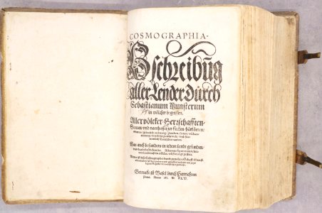 Cosmographia - Beschreibung aller Lender durch Sebastianum Munsterum (1545) 02