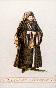 Costume of a Greek priest