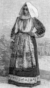 Costume di Bonorva (xilografia)