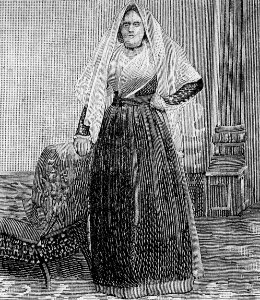 Costume di Sant’Antioco (xilografia)