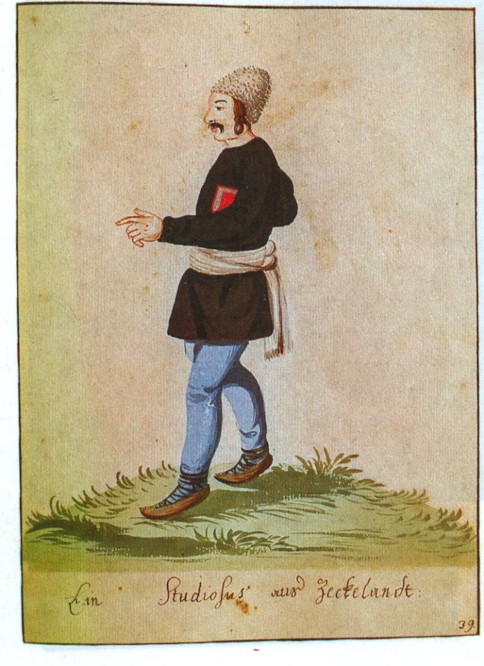 Costume of a Székely student