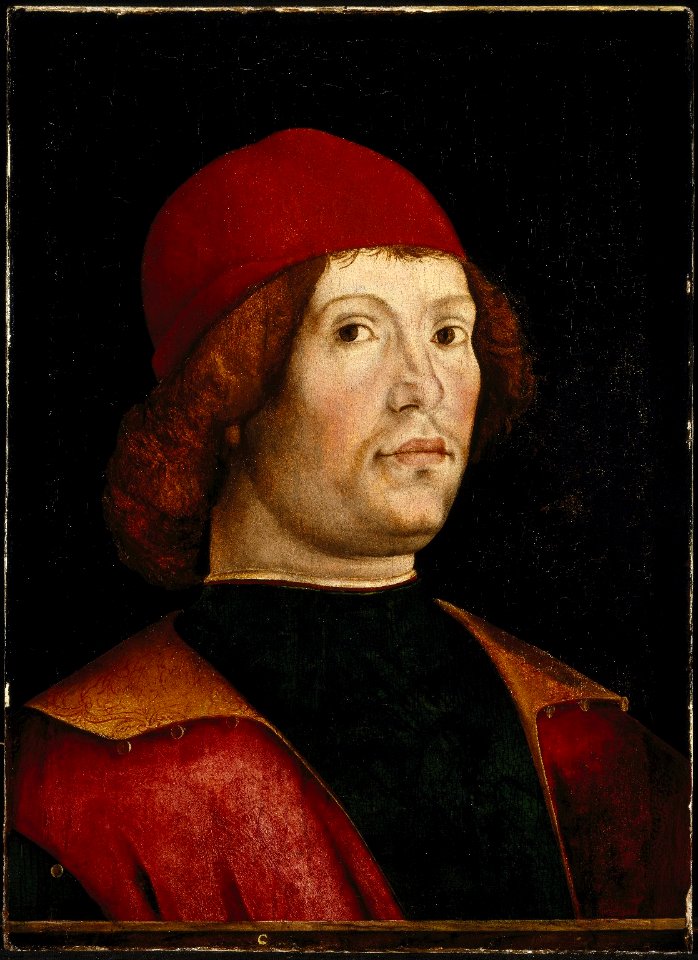Brooklyn Museum - Portrait of a Man - Lorenzo Costa