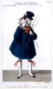 Costume d'un roulier in Gustave III by Auber 1833 - Gallica