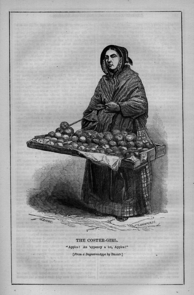 Coster-girl by H.G Hine and E. Whimpers