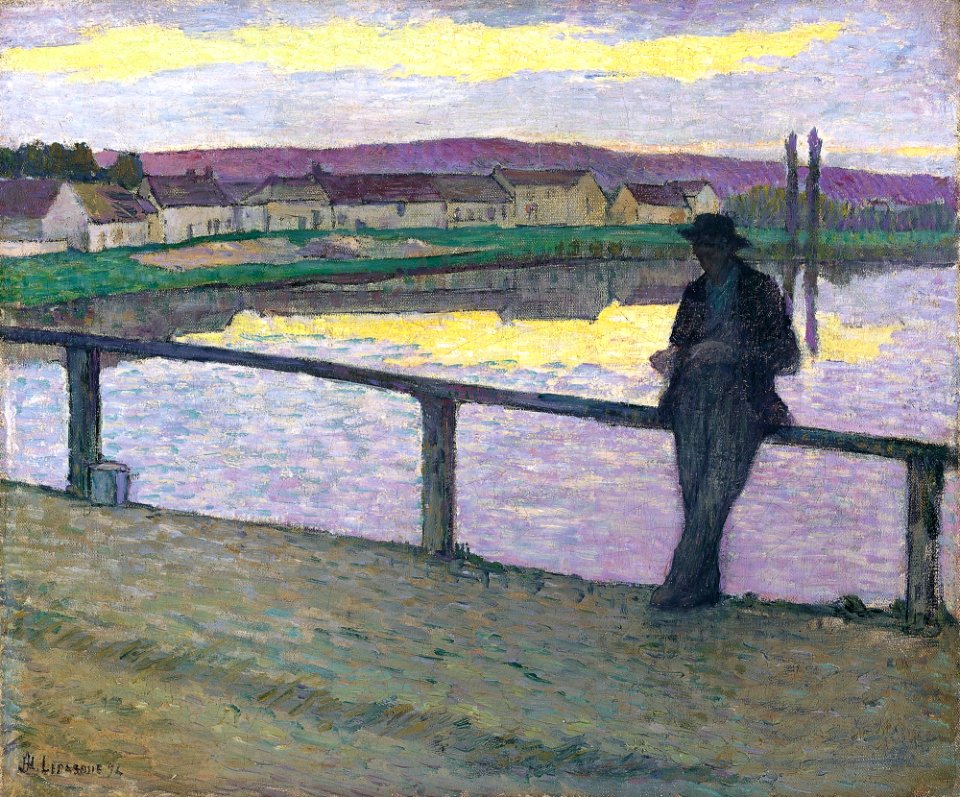 Coucher de soleil sur Pont-Aven